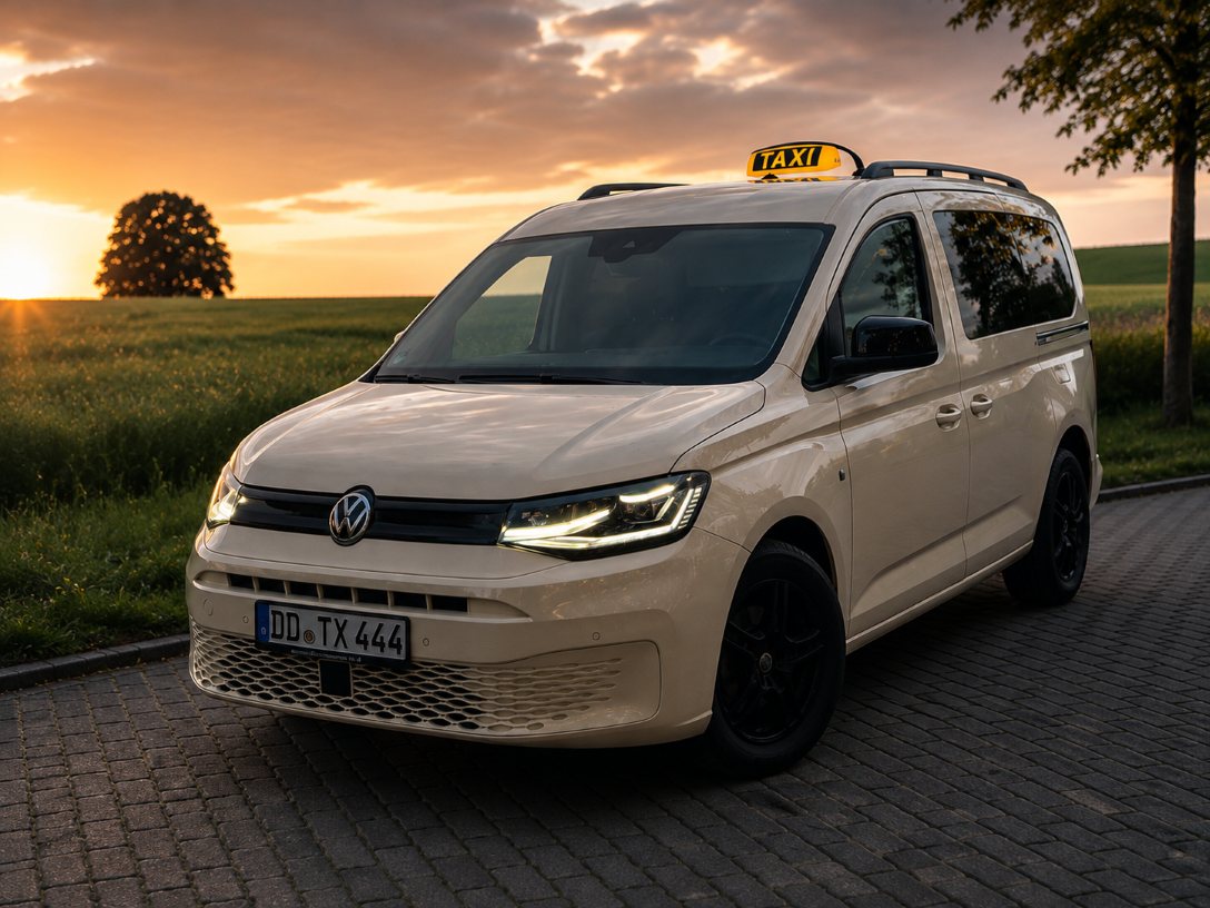 VW Caddy Maxi Taxi von Taxi Schurz Dresden